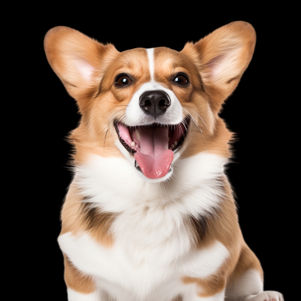 Foto do cachorro.